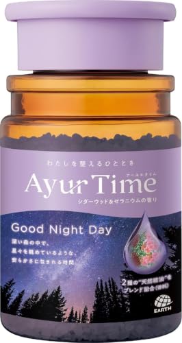 アーユルタイム グッドナイトデイ シダーウッド&ゼラニウム 520g