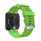 BRART Silicone Watch Strap for Forerunner 35 Wrist Strap Bracelet for Garmin Forerunner 35 Smart Watch Replacement Band(Green)