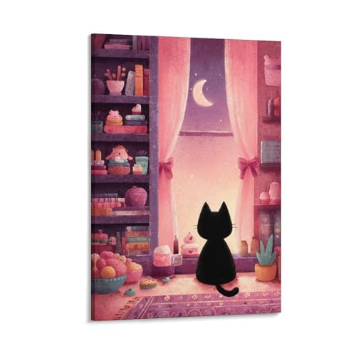 Wall Decor, Cozy Nook Framed Canvas Art Modern Abstract Artist