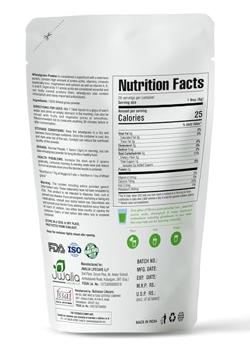 MYHERB 100% Natural Wheat Grass Powder ||100 Gm || For Men & Women