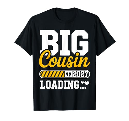 Big Cousin Loading 2027 Promoted to Big Cousin Family 2027 T-Shirt