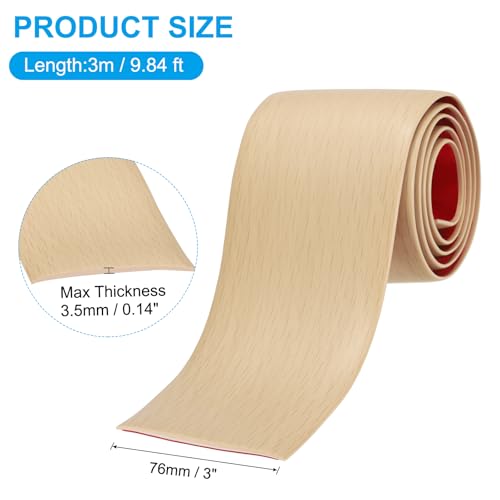 Bande de transition pour sol autoadhésive 7.6cm pour masquer les joints de parquet - 2