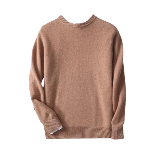 Men’S Chunky Cable Knit Crew Neck Jumper Soft Winter Warm Pullover Sweaters