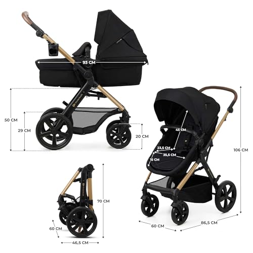 Variante de Kinderkraft carrito bebe MOOV 2 EVA 4 en 1