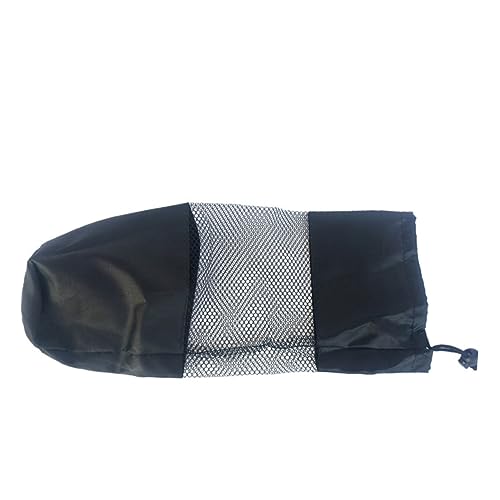 BESPORTBLE 3pcs Multifunction Mesh Drawstring Storage Bags for Sports Camping and Travel Black Breathable Design for Organizing Yoga Gear and Laundry2