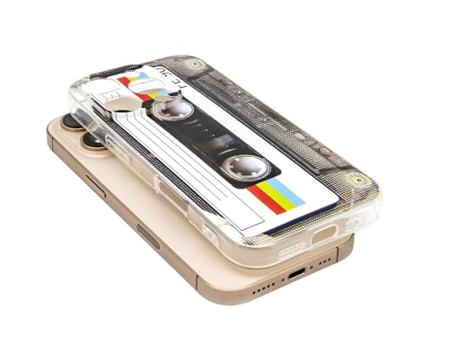 FAteamll Case for iPhone 16 pro max Matte Finish Heavy Duty Soft Back Cover with Reinforced Corners TPU Soft Bumper Retro Cassette Tape Case Compatible with iPhone 16 pro max by FAteamll - Image 5