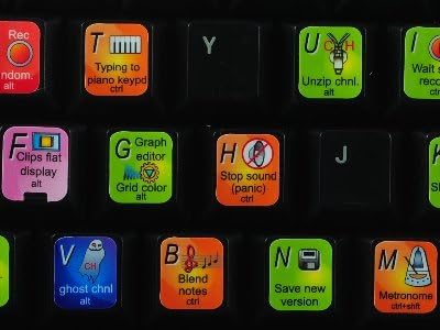 استیکر 4Keyboard New FL استودیو برای صفحه کلید