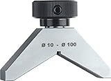 Tiefenmessbrã¼cke tb66 f. D. 10-100mm prismenform f. Messuhrenprismenformgeeignet fã¼r messungen auf rohren und wellenzur verwendung mit messuhr linksdrehend art. -nr. 4000851401ausfã¼hrung: prismenform