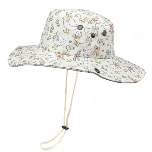 Image of Wide Brim Bucket Hat for Women Girl Men Boy