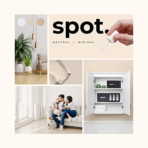 Touch Up-Paint, Matte Finish, For Cabinets, Walls, Windows, Doors, And Furniture, 3 Color Kit Matches 90% Of Surfaces, Beige + White 3 Pack By Spot. #TOP6