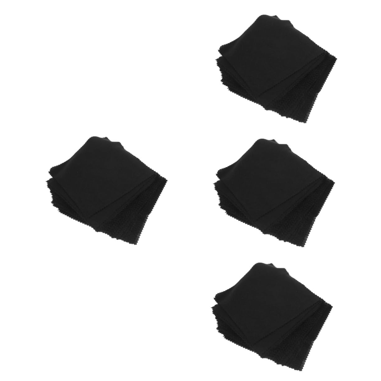 Healeved 200pezzi Salviette Pulisci Occhiali Microfibra Panni Per Pulizia Schermi e Lenti Compatte Resistente e Riutilizzabile Per Dispositivi Elettronici e Strumenti Musicali