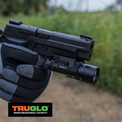 Image of TRUGLO TFO Tritium & Fiber-Optic Handgun Sight | Snag-Resistant Front & Rear Bright Night Sights, Compatible with Glock Handguns