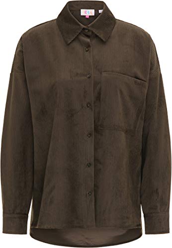 Photo de SIDONA Chemise côtelée, Olive, XL Femme