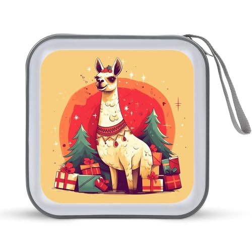 Portefeuille pour voiture et voyage : range-CD rigide 40 places avec alpaga