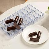 18 Well Oval Suppository & Pill Molds Food-Grade PC Plastic Chocolate Mold Transparent & Freezer-Safe Candy Mold For DIY Bakings, Chocolate, Pills, Desserts, And Kids Food Making