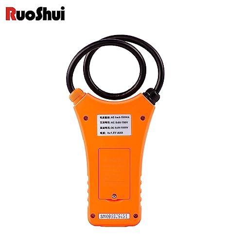 Image of 690 Digital Flexible Current Clamp Meter Multimeter True RMS Leakage Ammeter Pliers Voltage Tester Electric Instruments