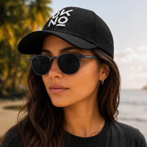 OKNO Eyewearlabs Polarized Sunglasses Black Bane Black - Image 6
