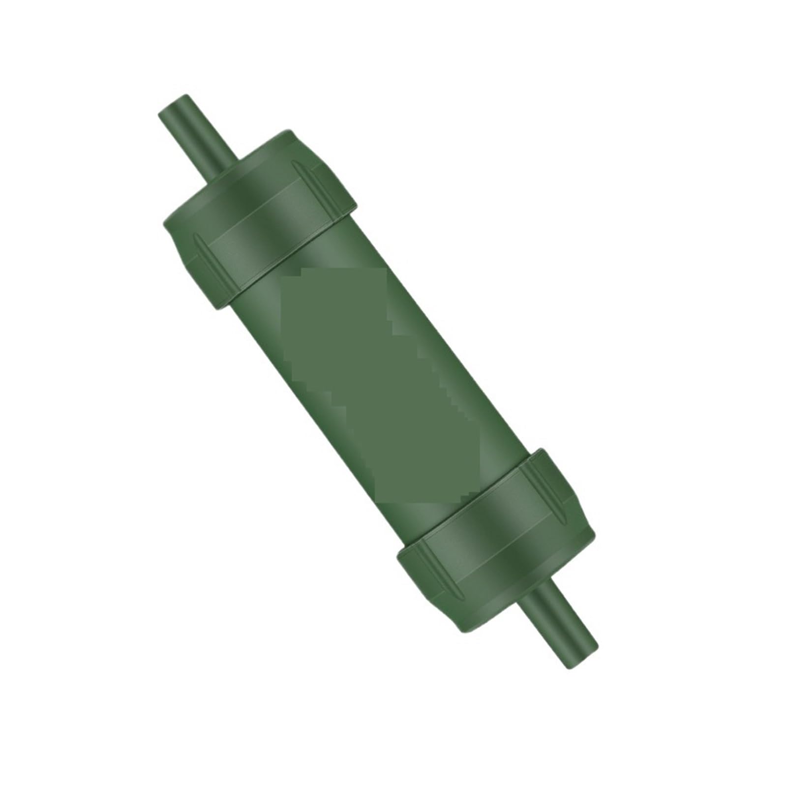 Filtro de purificación de agua portátil, pajita, purificador de agua de micras de supervivencia al aire libre for suministros de emergencia, 1 ud.(Green)