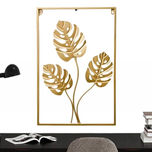 Accessoires d'art mural feuille de fer pour salle à manger