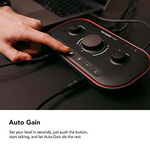 Focusrite Vocaster Two — Interface d’enregistrement pour podcasts Focusrite Vocaster Two — Interface d’enregistrement pour podcasts