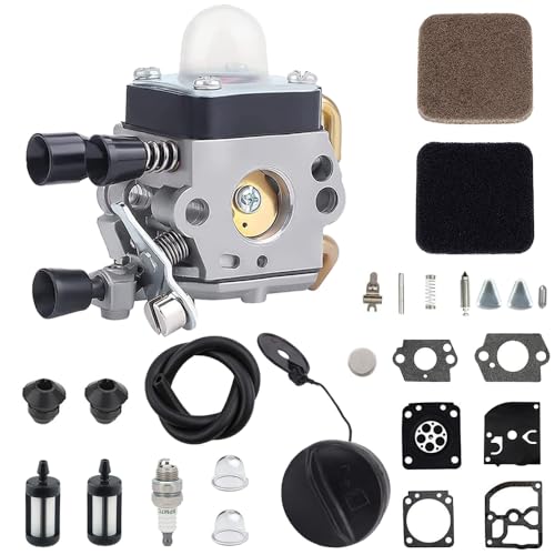 Carburateur pour Stihl FS85 FS80 et HS81 avec filtre à air et bougie de rechange