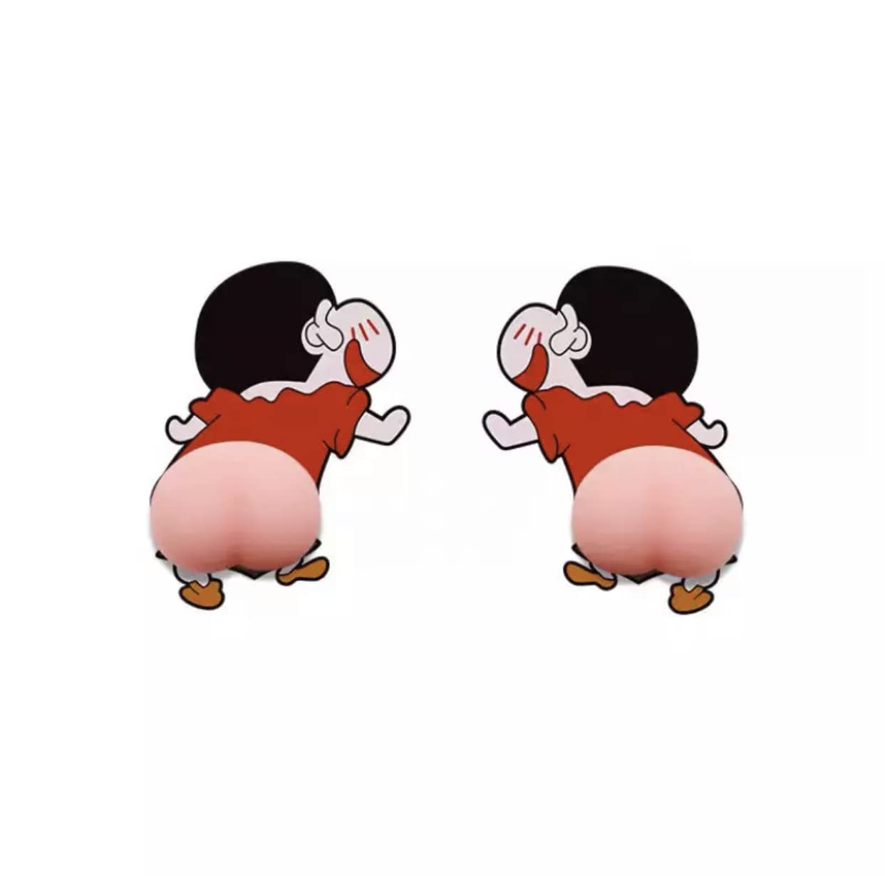 SD Enriching Beauty Creative Car Cartoon Cute Stickers Waterproof Crash-Proof Decoration Custom Stickers for Car Safety Pet Reflective Material Small Car Decoration Tools (1 Pair) (Shin-Chan) (B09D3PQ64P) Amazon Price History, Amazon Price Tracker