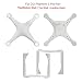 Produktbild LCLrute Hohe Qualität Body Shell Top Bottom Cover Fahrwerk Reparatur Für DJI Phantom 3 Pro / Adv Drone (Weiß)
