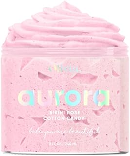 Olivia Aurora Intimate Bikini Preshave Exfoliating Scrub - Bikini Line Pre Shaving Skin Smoothing Polish, Prevent and Smooth Ingrown Hairs. 8 Fl Oz