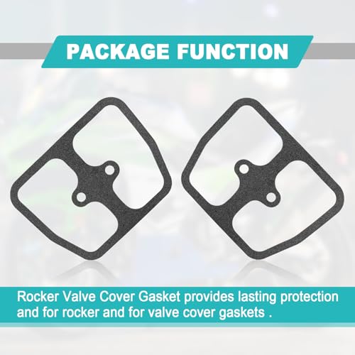 Image of 2 Pcs Rocker Valve Cover Gaskets, Thick Gaskets, Compatible with Engine Models: Fh381V Fh430V Fh451V Fh480V Fh500V Fh541V Fh580V, Replace OE#11060-7001
