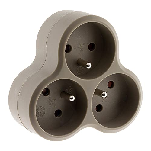 Zenitech-Triplite triangulaire 3x16A taupe - Zenitech Cover