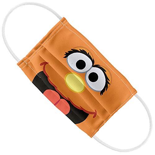 Popfunk Sesame Street Kids Murray Face 1-Ply Reusable Face Mask Covering with Adjustable Nose Wire