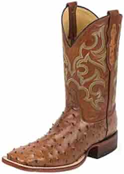 Justin cognac ostrich boots Clearance