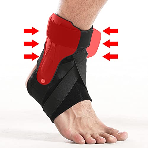 Faxianther Ankle Brace with Splint for Men Women Adjustable Ankle Stabilizer Breathable Compression Sports Ankle Support for Running Volleyball - Image 3
