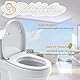 Toilettendeckel mit Absenkautomatik,WC Sitz Quick Release Funktion und Softclose - Einfache Montage Klodeckel aus Duroplast Toilettensitz,Antibakteriell,bis 250 kg, Abnehmbar,Klobrille OvalFamily Seat