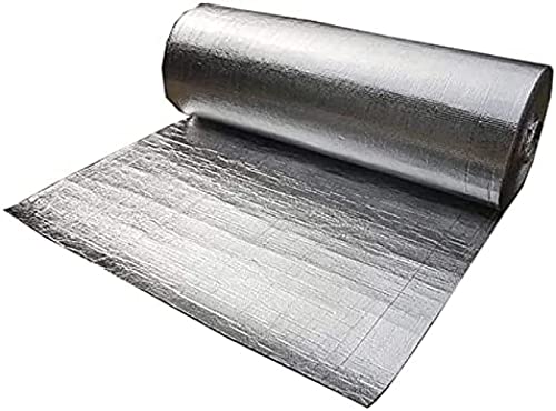 Aislante térmico para radiador que evita la pérdida de calor con película reflectante 1x10m