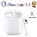 Produktbild Bluetooth 5.0 Headset, wasserdichtes drahtloses IPX5-Sport-Headset, 3D-Stereo-Bluetooth-Headset mit Rauschunterdrückungsfunktion, Touch-Bluetooth-Headset, geeignet für Apple/Android/Airpods