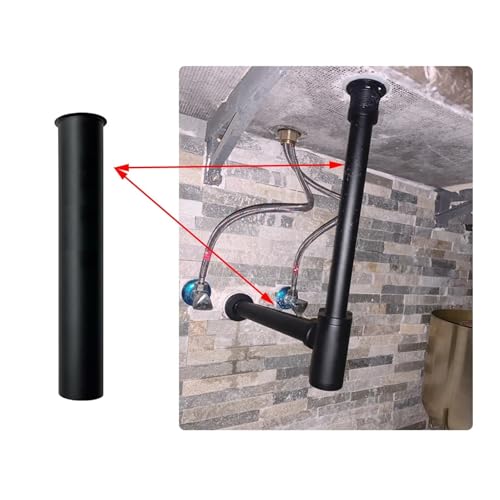 Sifón para baño de 400mm que soluciona problemas de espacio y malos olores 3