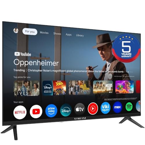 Stream System Google TV Smart 40 Zoll, FullHD, HDR10, Frameless (ohne Rahmen), Google Assistent, integrierter Chromecast, 5 Jahre Garantie - Modell S40EX1GH (2026) – Bild 4
