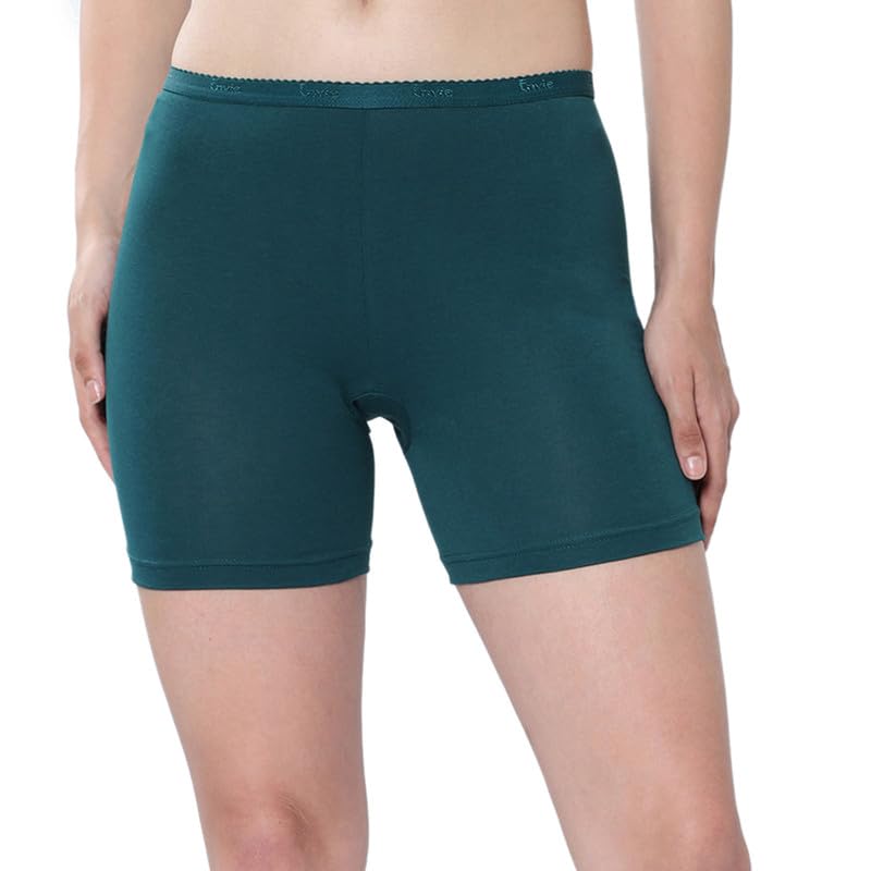 envie Thighcling Shorts for Women's - Soft Cotton and Comfortable Shorts for Women's and Girls - Skinny Fit-picture-28