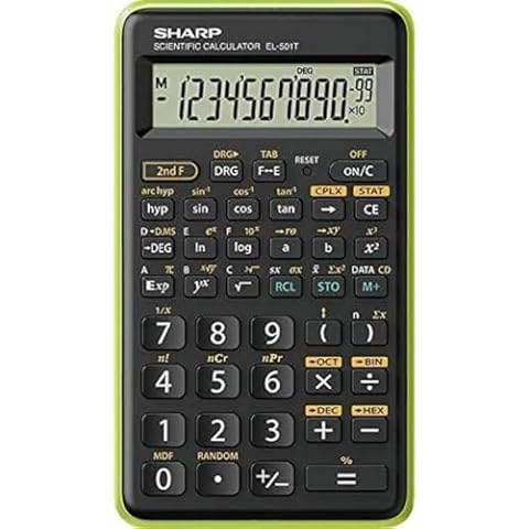 Calculatrice scientifique Sharp EL501T Cover
