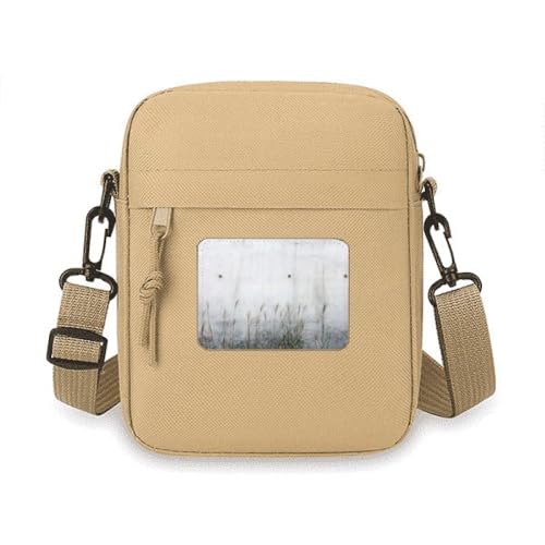 Mini sac à bandoulière en métal noir et blanc style littérature pour votre téléphone portable
