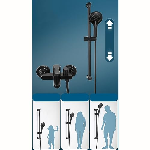 Mitigeur de bain mural à poignée unique contre les variations de douche - 5