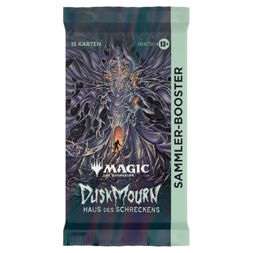 Booster de Collection Duskmourn coffret cadeau Magic anniversaire joueur allemand
