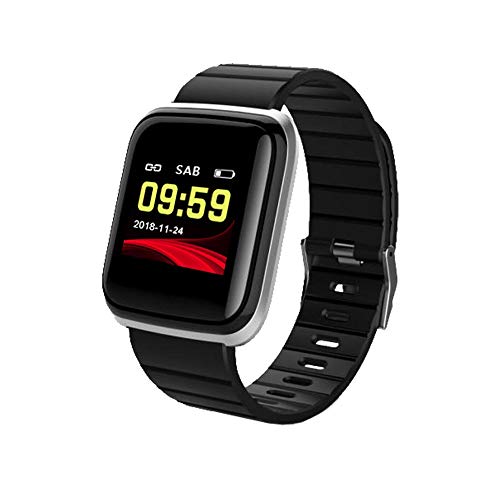 Relógio Smart Unissex Tuguir Digital B7 - Preto e Prata