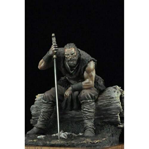 Figura modelo kit 1:24 guerrero antiguo resina sin pintar