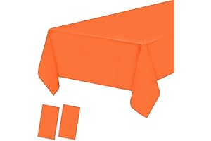 2 Pack Plastic Tablecloths