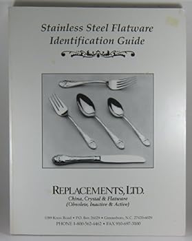 Unknown Binding Stainless Steel Flatware Identification Guide (China Crystal & Flatware(obsolete,Inactive & Active)) Book
