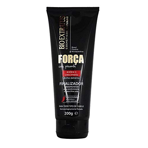 Linha Forca com Pimenta (Forca e Crescimento) Bio Extratus - Finalizador Termoprotetor 200 Gr - (Bio Extratus Pepper Strength (Strength And Growth) Collection - Thermal Protection Finalizer Net 7 Oz)