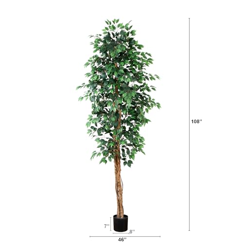 Image of Nearly Natural 9ft. Artificial Ficus Tree