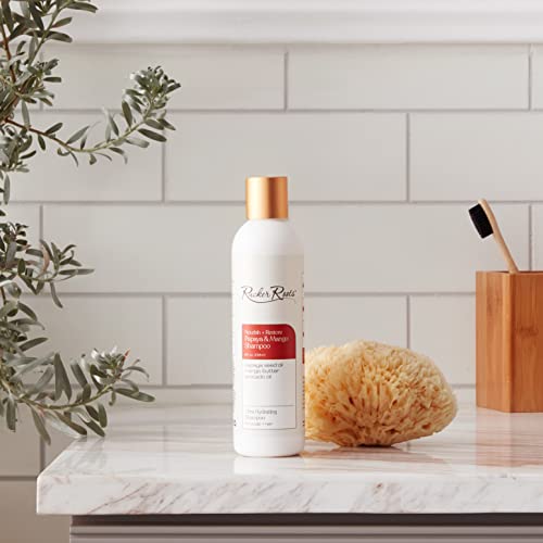 Rucker Roots Nourish + Restore Papaya & Mango Shampoo| Sulfate-Free| Cleansing| Repairs Damage| #TOP5